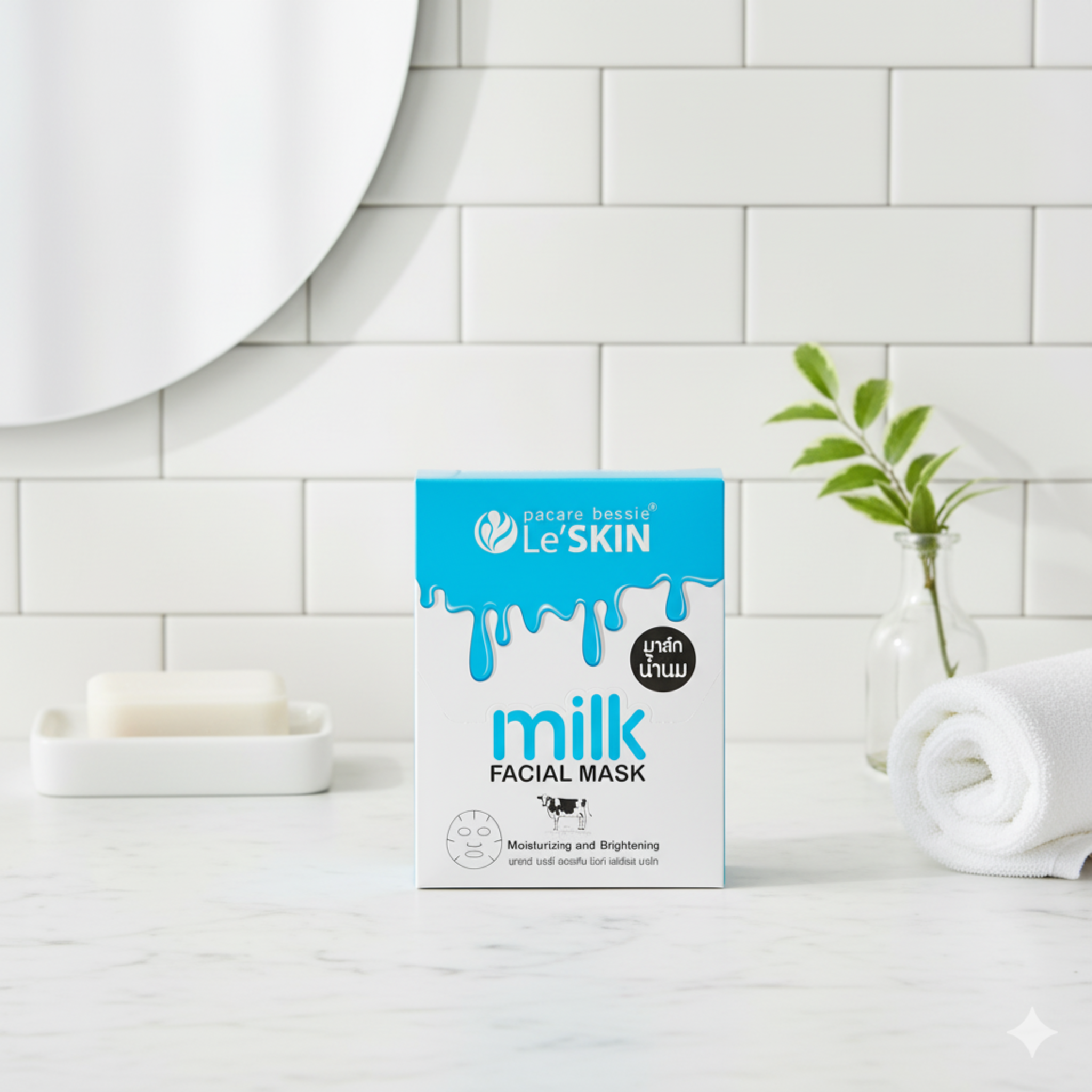 Glow-Boost Milk Facial Sheet Mask