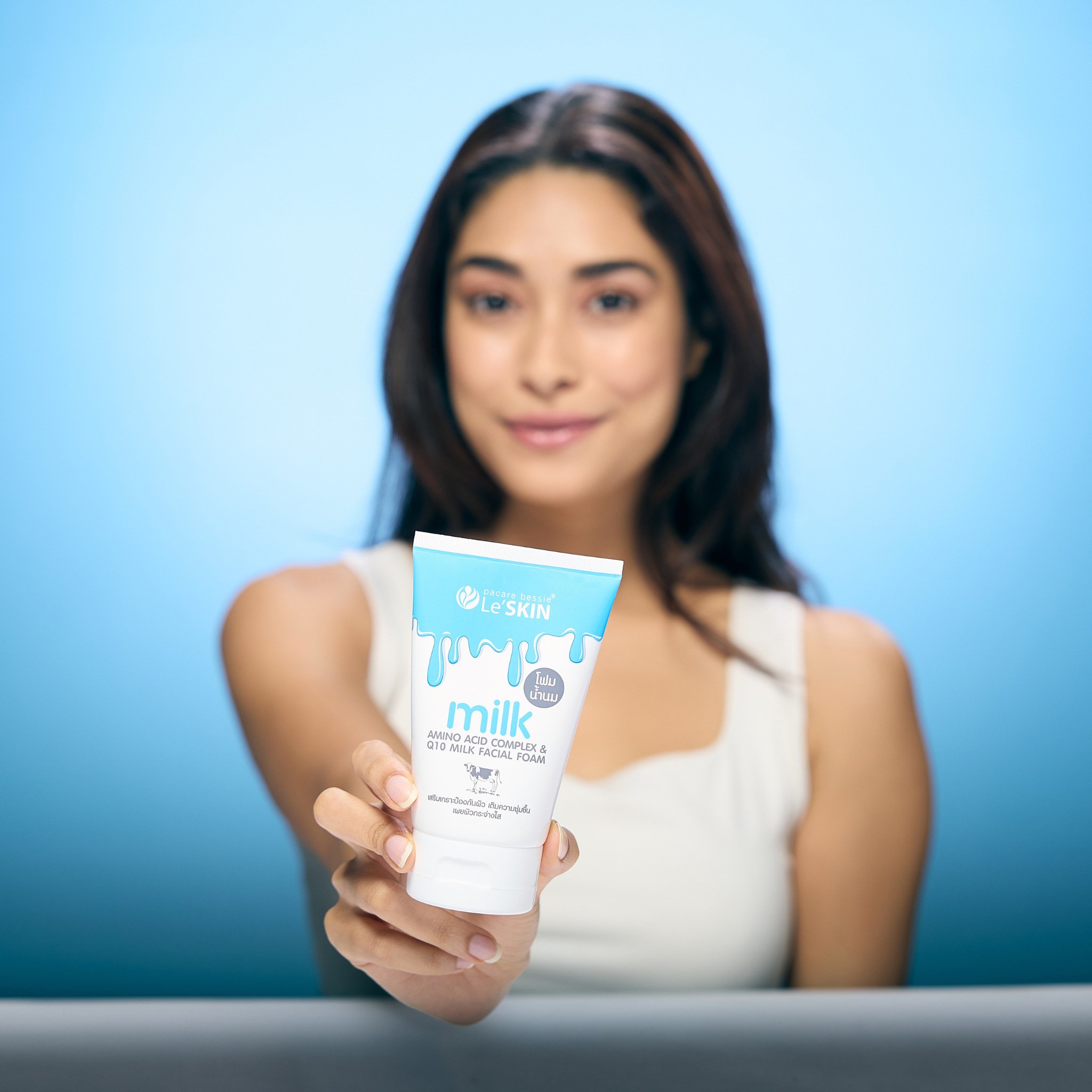 Ultra-Gentle Milk Facial Foam Cleanser