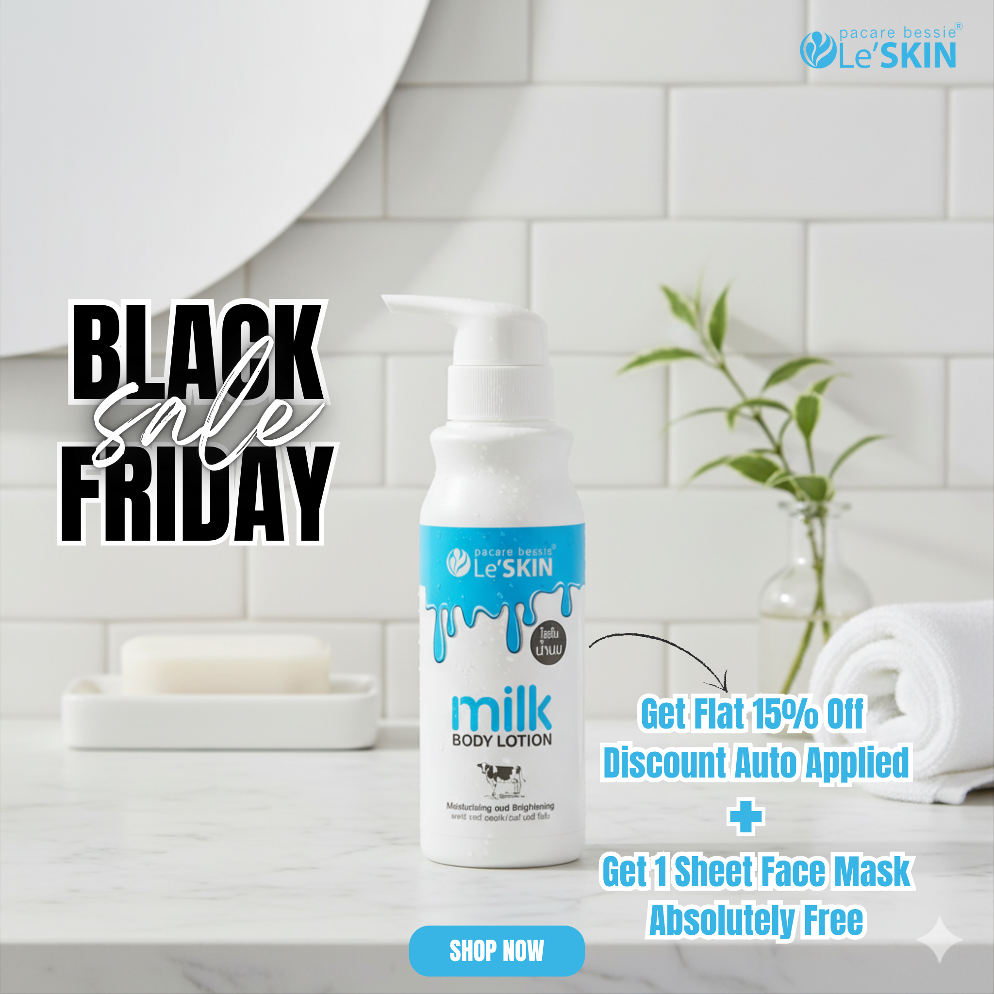 Collagen-Boosting Milk Body Lotion