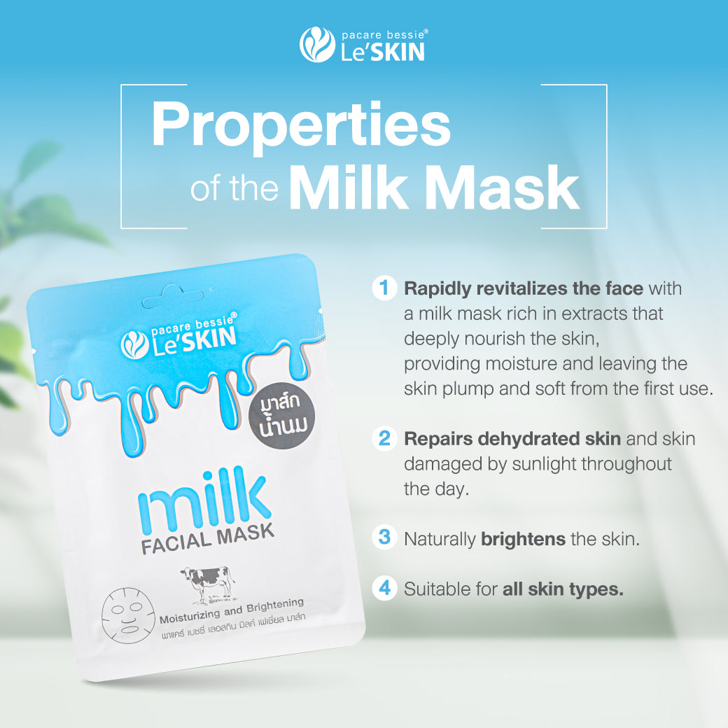 Glow-Boost Milk Facial Sheet Mask